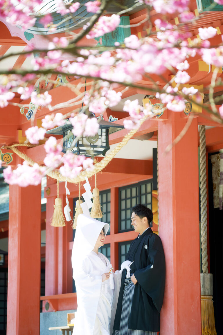 フォトウェディング&前撮り／和装ロケ・宮崎八幡宮