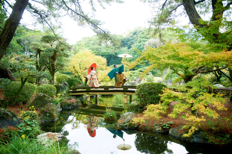 フォトウェディング&前撮り／和装ロケ・日向景修園