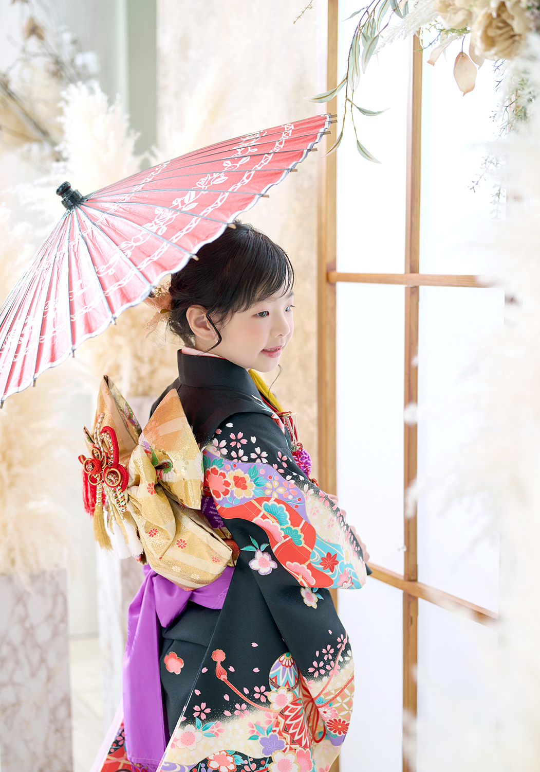 七五三　キャンペーン　記念写真　３才　５才　７才　着物　羽織　袴　被布　レンタル衣装　着物レンタル　鎧かぶと　甲冑　おしゃれ　かっこいい　かわいい　753