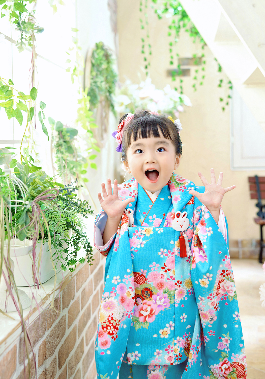七五三　キャンペーン　記念写真　３才　５才　７才　着物　羽織　袴　被布　レンタル衣装　着物レンタル　鎧かぶと　甲冑　おしゃれ　かっこいい　かわいい　753　家族で着物